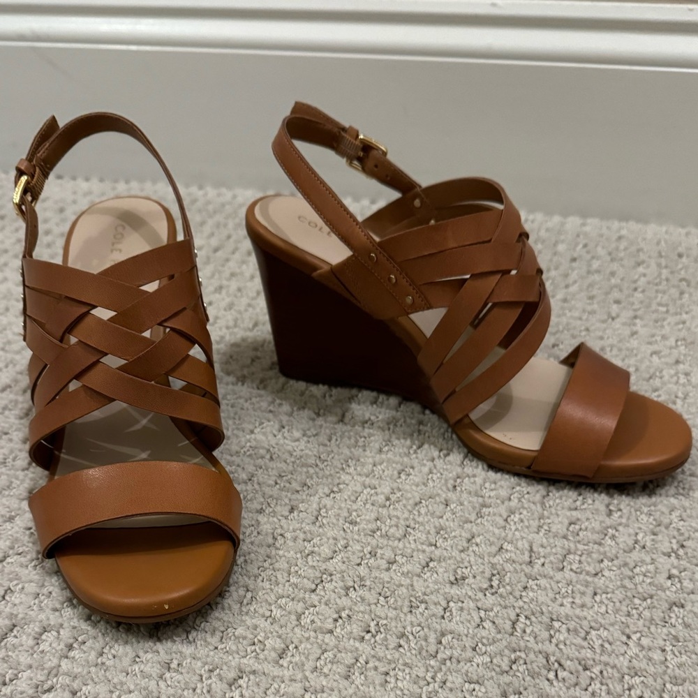 Cole Haan Wedge Sandals size 6.5